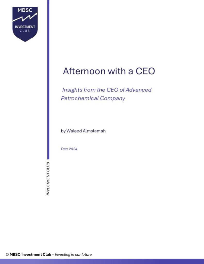 thumbnail of Afternoon with a CEO
